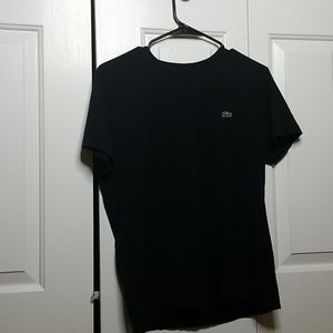 Black Lacoste Mens Tshirt